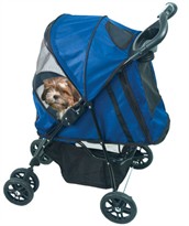 Happy Trails Pet Stroller - Cobalt Blue