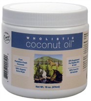 Wholistic Coconut Oil (16 oz)