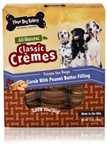 Three Dog Bakery Classic Cremes Peanut Butter (13 oz)
