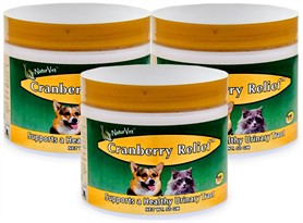 3- PACK  NaturVet Cranberry Relief  (150 gm)