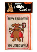 Crunch Card "Happy Halloween-Little Devil" for DOGS