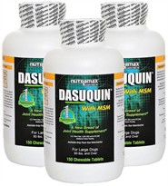 3-PACK Dasuquin for Large Dogs 60 lbs. & over with MSM (450 Chews)