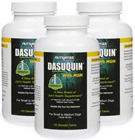 3-PACK Dasuquin for Small/Medium Dogs under 60 lbs. with MSM (450 Chews)