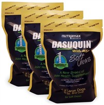 3-PACK Dasuquin Soft Chews for Large Dogs with MSM (252 Chews)