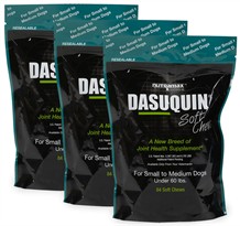 3-PACK Dasuquin Soft Chews for Small to Medium Dogs (252 Chews)