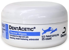 Dechra Dentacetic Dental Wipes (25 count)