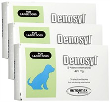 3 Pack Denosyl for dogs over 35 lbs (90 tablets) 425 mg