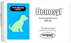 Denosyl for dogs over 25 lbs (30 tablets) 225 mg
