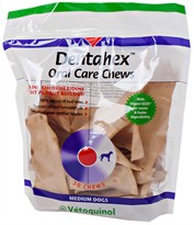 Vet Solutions Dentahex Oral Care Chews with Chlorhexidine for Dogs - Medium (18 oz)