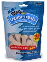 Dingo Denta-Treats Mini 24-pack (9.6 oz)