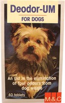 Deodor-UM Dog  (40 Tablets)