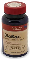DiaBac for MEDIUM dogs (31-60 lbs) 60 Capsules