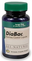 DiaBac for LARGE Dogs (61 lbs or more) 30 Capsules