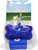 Wag Bags Dispenser Bone BLUE (30 Bags)