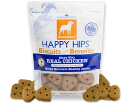 Dogswell Biscuits with Benefits - Happy Hips Chicken (10 oz)