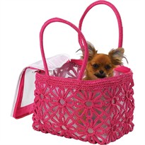 East Side Collection Pet Carrier - Small Watermelon
