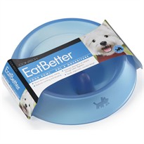 Contech EatBetter Medium Blue Food Bowl