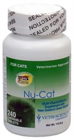 Economy Size Nu-Cat by Vetri-Science (240 tablets)