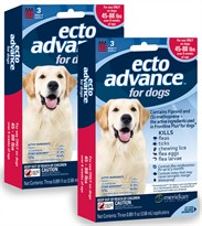 6 MONTH EctoAdvance for Dogs 45-88 lbs