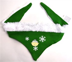 Dogit Christmas Elf Bandana - Small