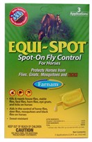 Equi-Spot: Spot-On Fly Control for Horses (3 10mL tubes)