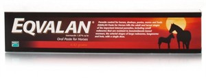 Eqvalan Paste (1.87% Ivermectin) Equine Dewormer Single Oral Syringe