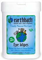 Earthbath Eye Wipes (25 soft wipes)