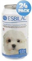  24 PACK Esbilac Puppy Milk Replacer Liquid (264 oz)