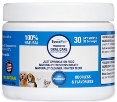 EvoraPet Probiotic Oral Care 30 Day Supply (30 gram)