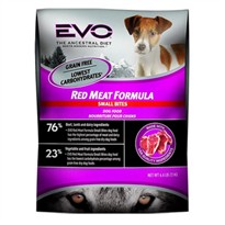 EVO Red Meat Formula Small Bites Dry Dog Food (28.6 lb)
