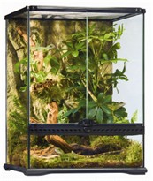 Exo Terra Glass Terrarium (18"x18"x24")