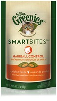 Feline Greenies SMARTBITES Hairball Control Chicken (2.1 oz)