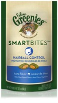 Feline Greenies SMARTBITES Hairball Control Tuna (2.1 oz)