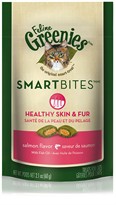 Feline Greenies SMARTBITES Skin & Fur Salmon (2.1 oz)