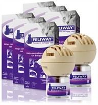 6 PACK Feliway Electric Diffuser (288 mL)