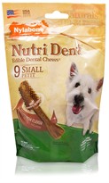 Nylabone Nutri Dent Dental Chews Filet Mignon (9 Small)