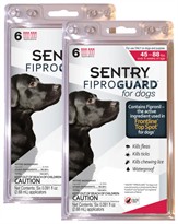 Fiproguard Flea & Tick Squeeze-On for Dogs 45-88 lbs, 12-PACK 