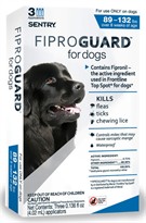 Fiproguard Flea & Tick Squeeze-On for Dogs 89-132 lbs, 3-PACK 