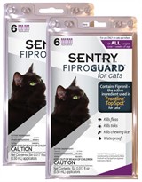 Fiproguard Flea & Tick Squeeze-On for Cats, 12-PACK 