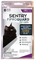Fiproguard Flea & Tick Squeeze-On for Cats, 6-PACK 