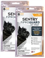 Fiproguard Flea & Tick Squeeze-On for Dogs Upto 22 lbs, 12-PACK 