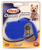 Flexi Classic 1 Retractable CORD Leash for Dogs up to 26 lbs