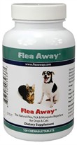 Flea Away for Cats & Dogs (100 Chewable Tablets)