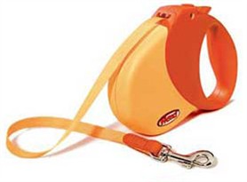 Flexi Expression Retractable Leash Orange - Medium/Large 