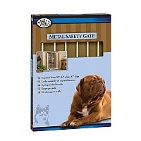 Four Paws Metal Safety Gate (30-34" W x 39.25" H)