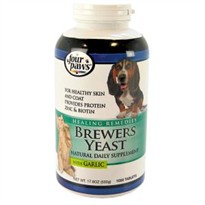 Four Paws Brewers Yeast Tablets w/ Garlic (1000 Count)