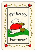 Crunch Card "Friends Fur-ever"