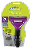 FURminator Long-Hair deShedding Tool for LARGE Cats