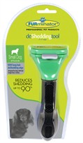 FURminator Long-Hair deShedding Tool for SMALL Dogs