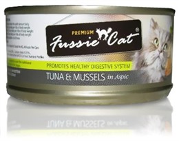 Fussie Cat Tuna and Mussels Cat Food (2.8 oz)
